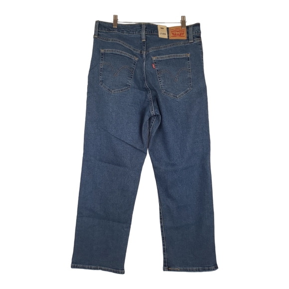 Levi's NWT Ribcage Straight Ankle Jeans Size 32/14 Button Fly - Picture 2 of 13